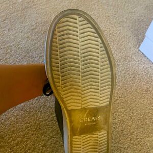 Greats. Leather tennis shoes.